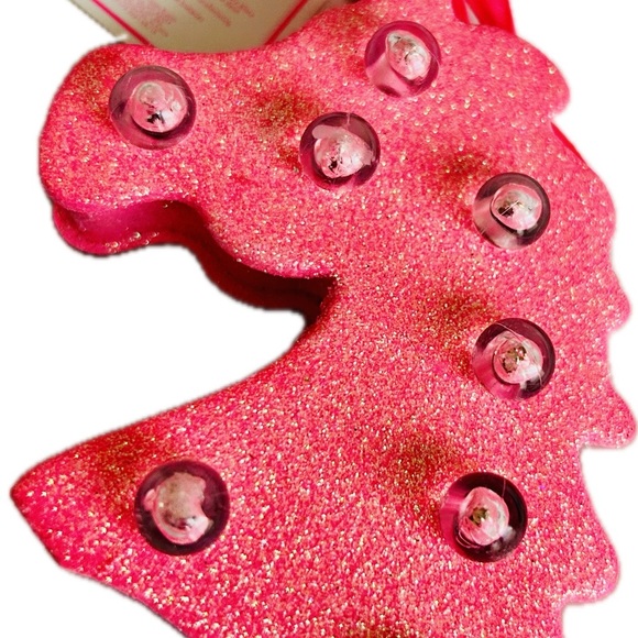 New Justice Girls Light up Glitter Unicorn Girls Room Hanging Wall Decor 4.5" - Picture 5 of 7